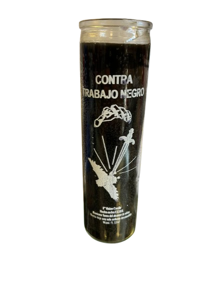Vela Trabajo Negro